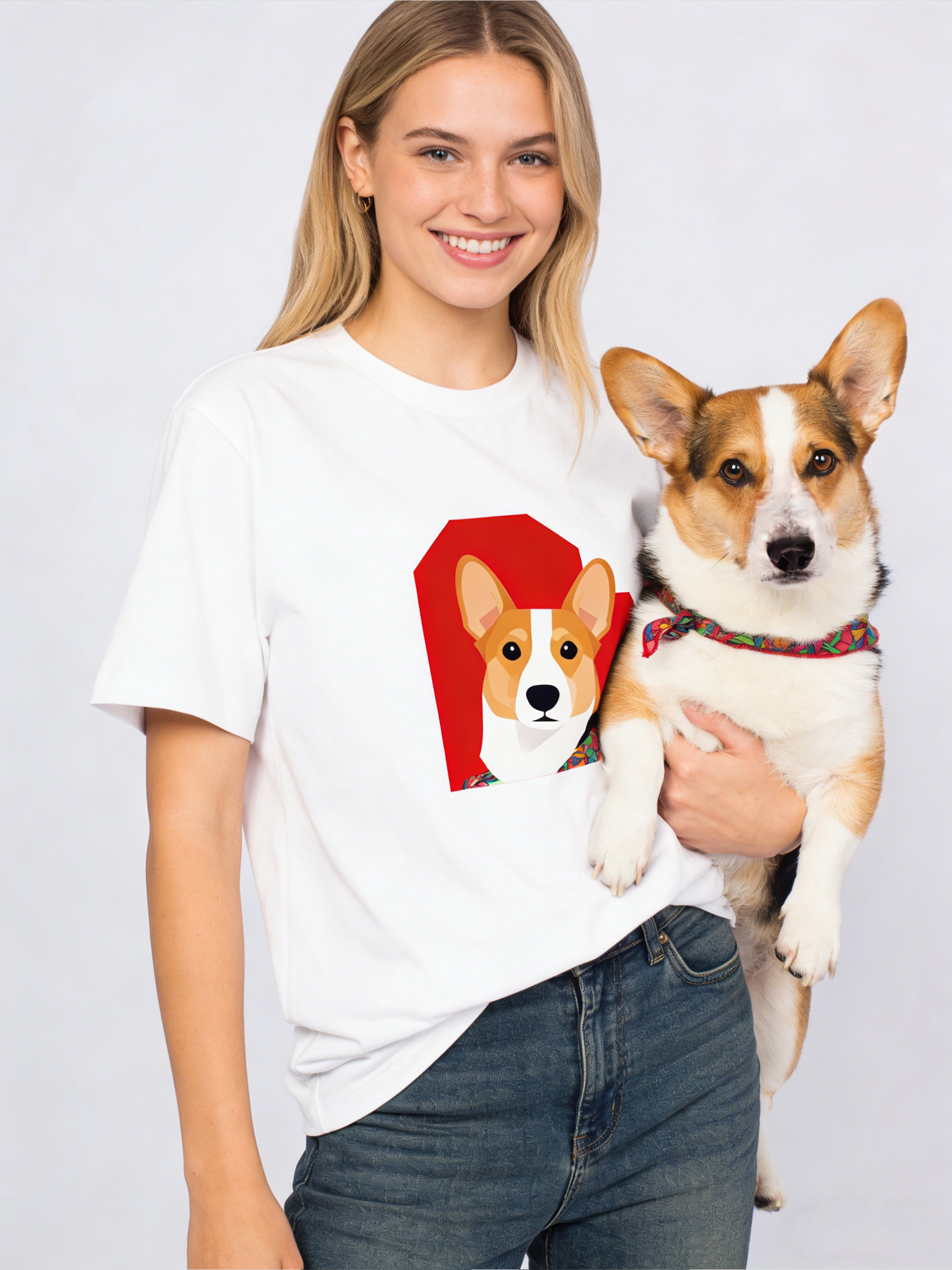 The Geometric Heart Tee